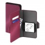 Hama Smart Move - Metallic custodia per cellulare Custodia a libro Rosso (00196773)