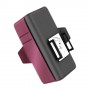 Hama Smart Move - Metallic custodia per cellulare Custodia a libro Rosso (00196773)