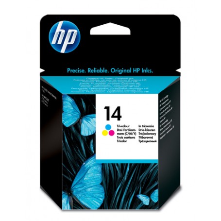 HP 14 cartuccia d'inchiostro 1 pz Originale Ciano, Magenta, Giallo (C5010DE)
