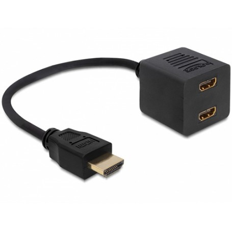 DeLOCK 65226 cavo e adattatore video HDMI tipo A (Standard) Nero (65226)