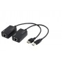 LogiLink Line Extender USB via CAT5/6 scheda di interfaccia e adattatore (UA0021D)