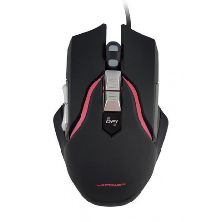 LC-Power m715B mouse Mano destra USB tipo A Ottico 4000 DPI (LC-M715B)