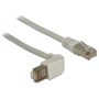 DeLOCK 3m Cat.6A SSTP cavo di rete Grigio Cat6a S/FTP (S-STP) (83652)