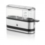 WMF KITCHENminis 04.1502.0011 Pentolino per uova 2 uovo/uova 250 W Nero, Acciaio inossidabile (415020011)