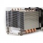 Inter-Tech A-24 Processore Refrigeratore 6 cm Alluminio, Nero (88885426)
