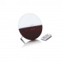 Lenco CRW-4 Orologio Digitale Borgogna, Bianco (CRW-4 Burgundy)