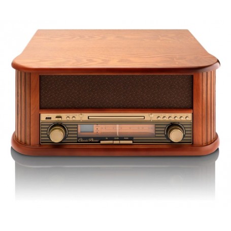 Lenco TCD-2550 piatto audio Giradischi con trasmissione a cinghia Legno (TCD-2550)