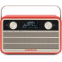 TechniSat Transita 120 Portatile Digitale Beige, Rosso (78-3001-00)