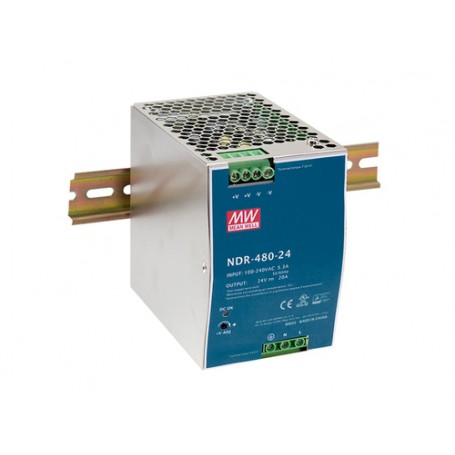 LevelOne POW-4861 alimentatore per computer 480 W Blu, Argento (POW-4861)