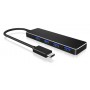 ICY BOX IB-HUB1410-C3 USB 3.2 Gen 1 (3.1 Gen 1) Type-C 5000 Mbit/s Nero (60274)
