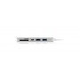 ICY BOX IB-HUB1413-CR USB 3.2 Gen 1 (3.1 Gen 1) Type-C 5000 Mbit/s Argento (60369)