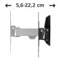 Hama 00118100 Supporto TV a parete 121,9 cm (48") Nero (118100)