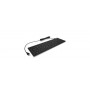 KeySonic KSK-8030 IN tastiera USB QWERTY Svizzere Nero (KSK-8030 IN (CH))