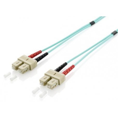 Equip 255328 cavo a fibre ottiche 20 m SC OM3 Turchese (255328)