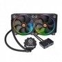 Thermaltake Water 3.0 Riing RGB 280 raffredamento dell'acqua e freon (CL-W138-PL14SW-A)