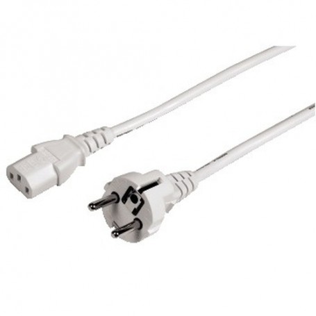 Hama Universal Mains Lead, 5 m, white Bianco (00044242)
