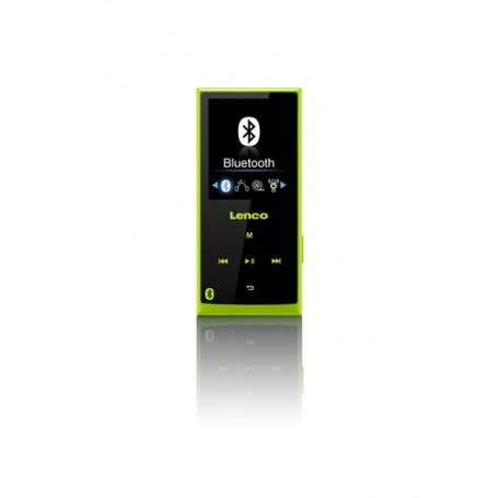 Lenco Xemio 760 BT 8GB Lettore MP4 Nero, Verde (XEMIO-760 BT GREEN)