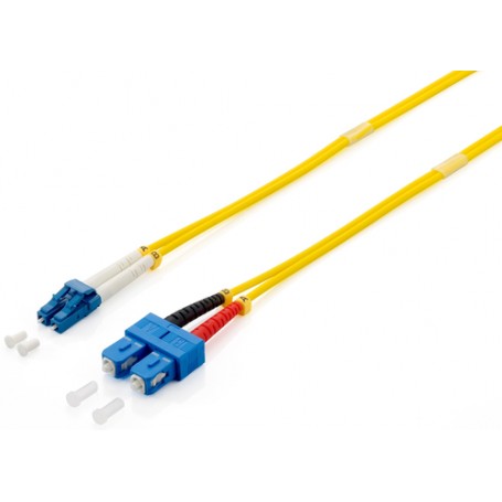 Equip 254331 cavo a fibre ottiche 1 m LC SC OS2 Giallo (254331)