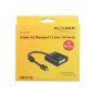 DeLOCK 62605 cavo e adattatore video 0,2 m Mini DisplayPort DVI-I Nero (62605)