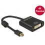 DeLOCK 62605 cavo e adattatore video 0,2 m Mini DisplayPort DVI-I Nero (62605)