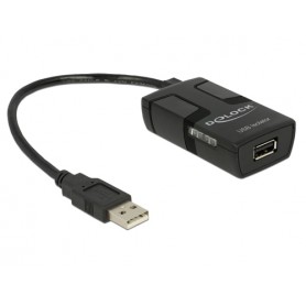 DeLOCK 62588 cavo USB 0,15 m USB A Nero (62588)