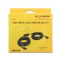 DeLOCK 11m, USB2.0-A - USB2.0-B cavo USB USB A USB B Nero (82915)