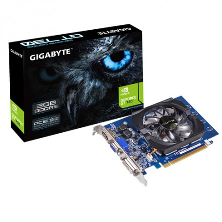 Gigabyte GeForce GT 730 2GB NVIDIA GDDR3 (GV-N730D3-2GI 3.0)