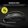 Corsair SABRE RGB PRO mouse Mano destra USB tipo A Ottico 18000 DPI (CH-9303111-EU)