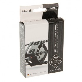 Noiseblocker BlackSilentPro PM-2 Case per computer Ventilatore 4 cm Nero (ITR-PM-2)