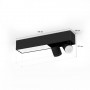 Philips Hue White and Color ambiance 5061030P7 Faretto luminoso intelligente 11 W Nero Bluetooth/Zigbee (50610/30/P7)