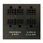 LC-Power LC6460GP4 V2.4 alimentatore per computer 460 W 20+4 pin ATX ATX Nero (LC6460GP4 V2.4)