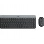Logitech Slim Wireless Combo MK470 tastiera RF Wireless AZERTY Francese Grafite (920-009190)