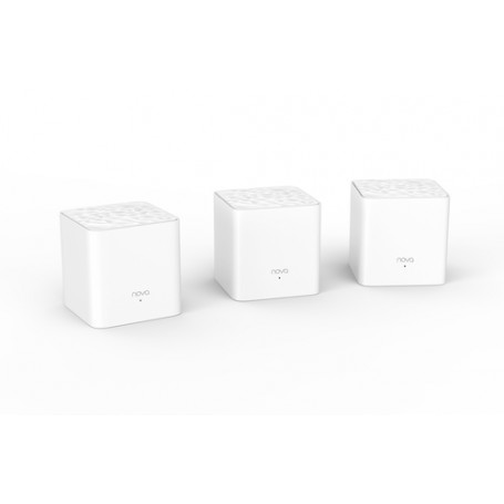 Tenda Nova MW3 router wireless Gigabit Ethernet Dual-band (2.4 GHz/5 GHz) Bianco (NOVA MW3-3)