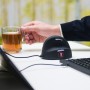 R-Go Tools RGOBRHEMLR mouse Mano destra USB tipo A Ottico 2500 DPI (RGOBRHEMLR)