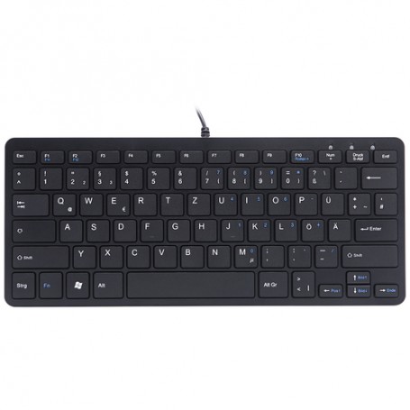 R-Go Tools RGOECQZB tastiera USB Tedesco (RGOECQZB)