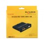 DeLOCK 62438 adattatore per inversione del genere dei cavi IDE 40p 2xSATA 7p Nero (62438)