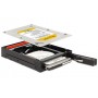 DeLOCK 47224 contenitore di unità di archiviazione Nero 2.5" (47224)