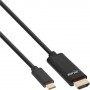 InLine 64112 cavo e adattatore video USB tipo-C (64112)