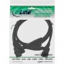 InLine 16657L cavo di alimentazione Accoppiatore C14 2 x Attacco C13 (16657L)