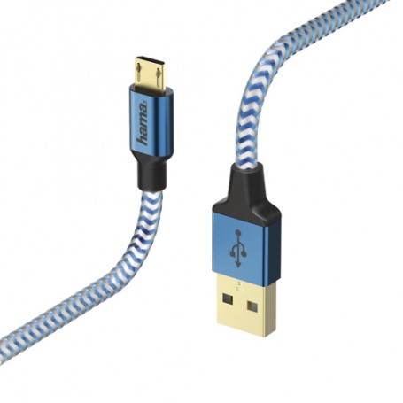 Hama 00178289 cavo USB 1,5 m USB 2.0 USB A Micro-USB B Blu (178289)