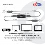 CLUB3D DP 1.4 4K120HZ HDR ACTIVE REPEATER F/F displayport Nero (CAC-1007)