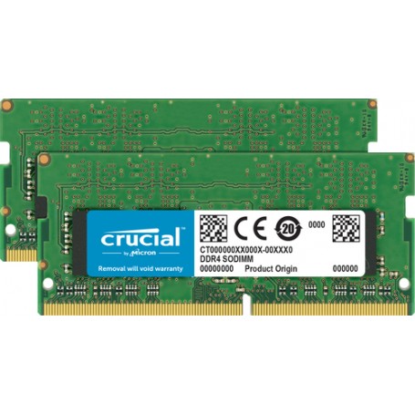 Crucial CT2K8G4S266M memoria 16 GB 2 x 8 GB DDR4 2666 MHz (CT2K8G4S266M)