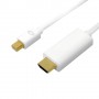 LogiLink CV0125 cavo e adattatore video 5 m Mini DisplayPort HDMI tipo A (Standard) Bianco (CV0125)
