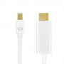 LogiLink CV0125 cavo e adattatore video 5 m Mini DisplayPort HDMI tipo A (Standard) Bianco (CV0125)