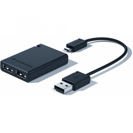 3Dconnexion 3DX-700051 hub di interfaccia USB 2.0 Nero (3DX-700051)
