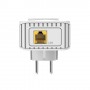 Hama Socket 600 Mbit/s Collegamento ethernet LAN Bianco 2 pz (00053307)