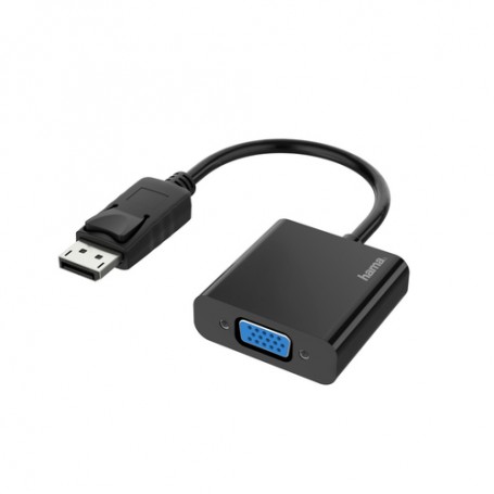 Hama 00200337 cavo e adattatore video DisplayPort VGA (D-Sub) Nero (00200337)