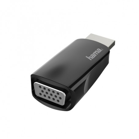 Hama 00200344 adattatore per inversione del genere dei cavi HDMI VGA Nero (00200344)