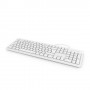 Hama KC-200 tastiera USB QWERTZ Tedesco Bianco (00182680)