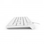 Hama KC-200 tastiera USB QWERTZ Tedesco Bianco (00182680)